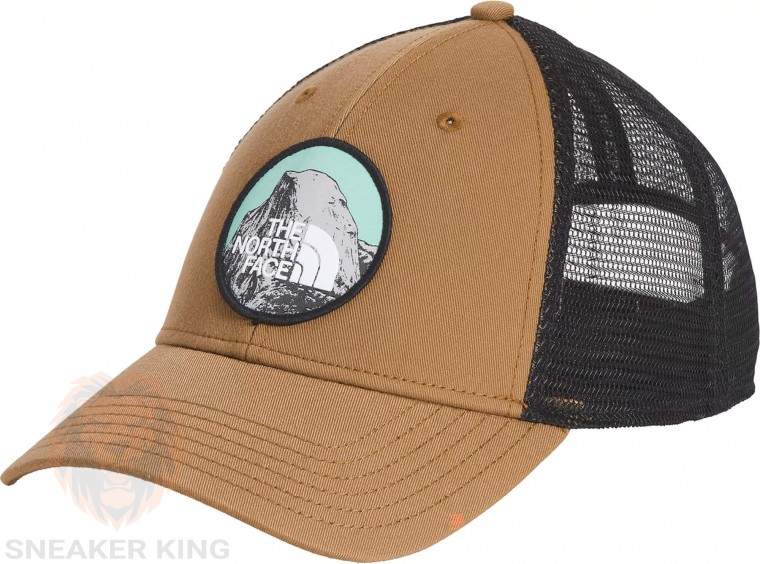 Бейсболка The North Face patch cap NF0A5FXAI54 коричнева з патчем